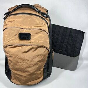 Tumi Virtue Diligence Deluxe Brief Pack Backpack Khaki Black 222382HKH